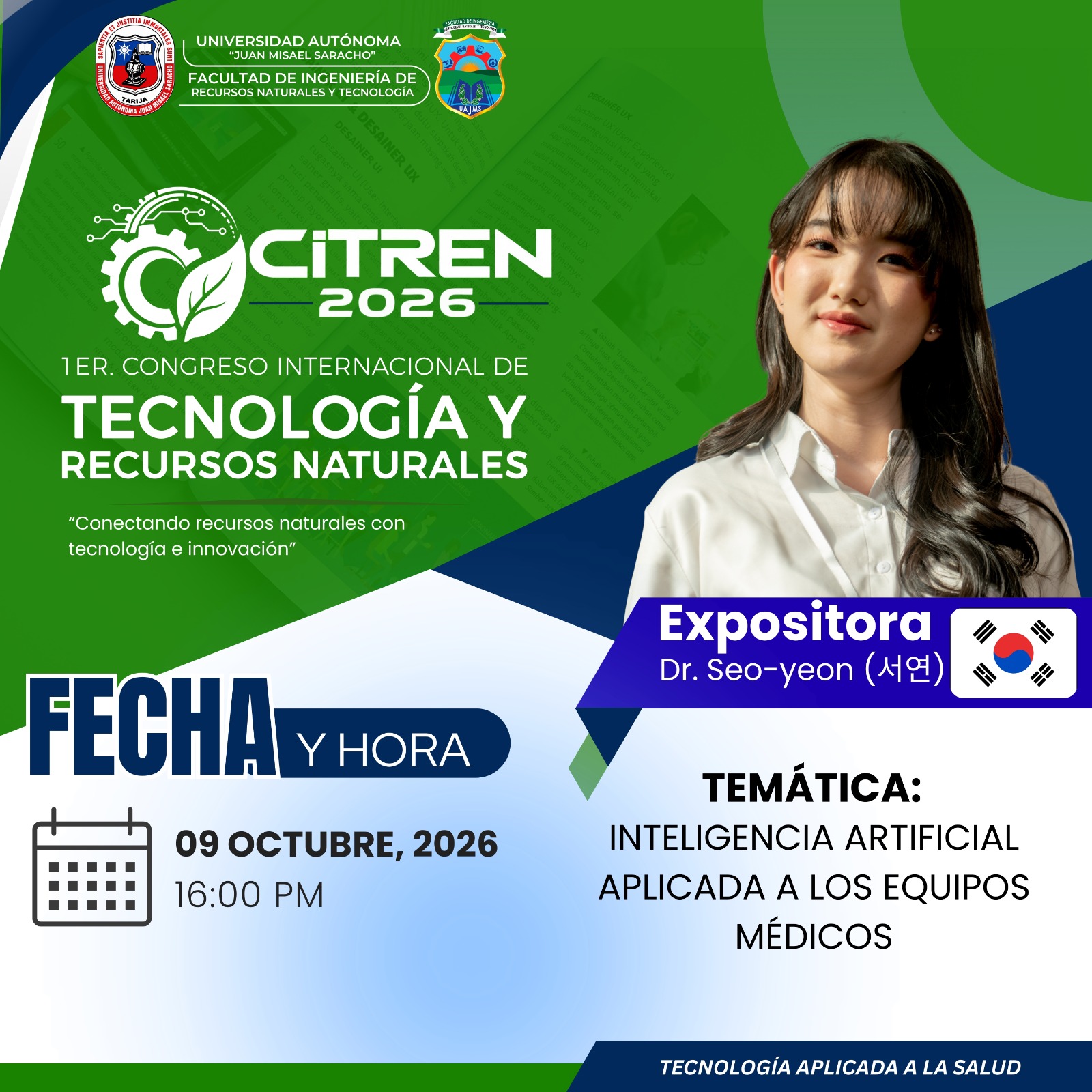 Afiche individual Dra. Seo-yeon